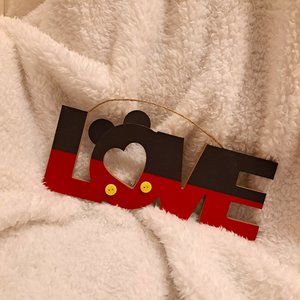 Love Wooden Sign